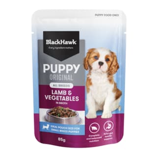 Black Hawk Original Puppy Lamb Wet Dog Food - 85g