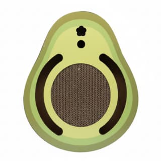 Pup & Purr Avocado Cardboard Cat Scratcher - Medium