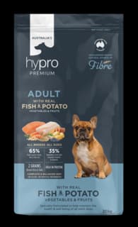 Hypro Premium Wholesome Grains Adult Fish & Potato Dry Dog Food - 20kg