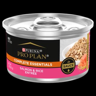 Pro Plan Complete Essentials Salmon & Rice Entrée in Sauce Wet Cat Food - 85g