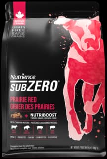 Nutrience SubZero Prairie Red Dry Dog Food - 1.8kg