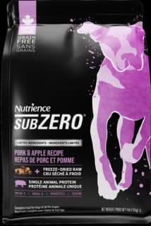 Nutrience SubZero Limited Ingredient Pork & Apple Dog Dry Food - 10kg