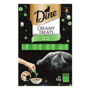 Dine Creamy Treats Chicken Cat Treats - 48g