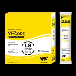 VetSynova VF+ Core LS L-Lysine Cat Supplement - 12g x 30