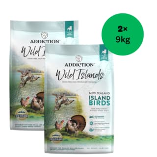 Addiction Wild Islands Island Birds Duck Turkey & Chicken Dry Dog Food - 18kg (2x 9kg Bags)