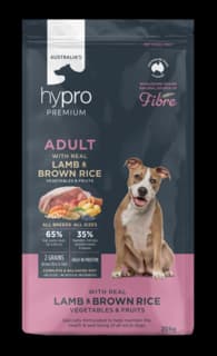 Hypro Premium Wholesome Grains Adult Lamb & Brown Rice Dry Dog Food - 20kg