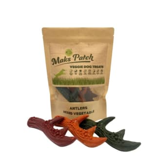 Mak's Patch Mixed Vegetable Antler Dog Treats - 3 Pack