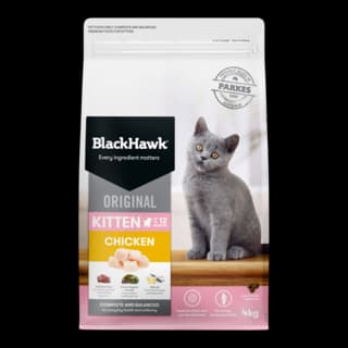 Black Hawk Original Kitten Chicken Dry Cat Food - 4kg