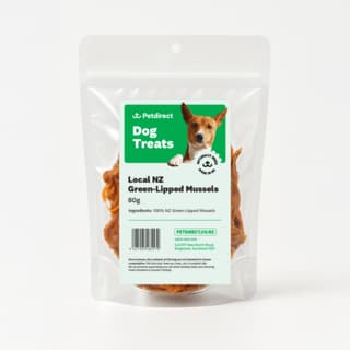 Petdirect Local NZ Green-Lipped Mussels - 80g