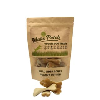Mak's Patch Dual Sided Bone Dog Treats - Small - 20 Pack