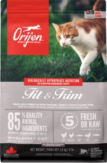 Orijen Fit & Trim Dry Cat Food - 3.6kg (2 x 1.8kg Bags)