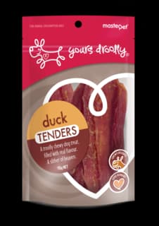 Yours Droolly Duck Tenders Dog Treats - 90g