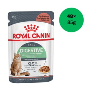 Royal Canin Digestive Sensitive in Gravy Wet Cat Food - 85g x 48