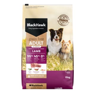 Black Hawk Grain Free Adult Lamb Dry Dog Food - 2.5kg