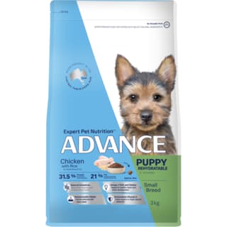 ADVANCE Puppy Small Breed Rehydratable Chicken & Rice Dry Dog Food - 3kg