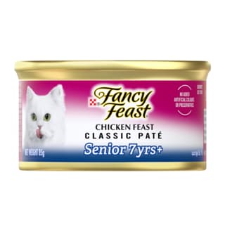 Fancy Feast Classic Pate Senior Chicken Feast Wet Cat Food - 85g