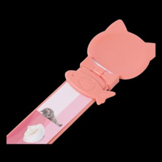 M-PETS Creamy Cat Feeding Spoon - Strawberry Red