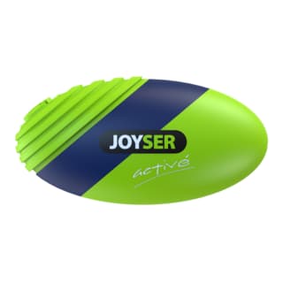 JOYSER Active Rugby Ball Dog Toy - Blue/ Green