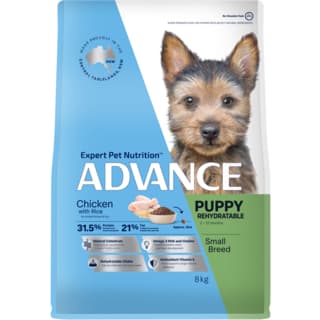 ADVANCE Puppy Small Breed Rehydratable Chicken & Rice Dry Dog Food - 8kg