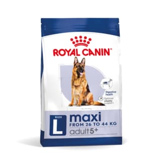 Royal Canin Maxi Adult 5+ Dry Dog Food - 30kg (2 x 15kg Bags)
