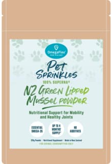 OmegaFlex Cat & Dog Green Lipped Mussel Powder - 120g