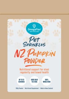 OmegaFlex Cat & Dog Pumpkin Powder - 100g