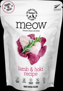 The NZ Natural Pet Food Co Meow-Purr Lamb & Hoki Freeze Dried Cat Food - 50g