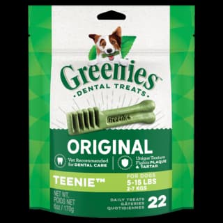 Greenies Original Dental Bulk Dog Treats - Teenie 22 Pack