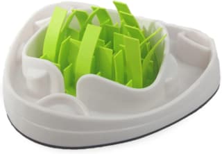 All For Paws Lifestyle Dog Slow Feeder - White