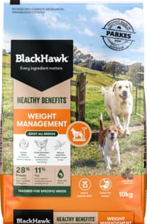 Black Hawk Healthy Benefits Weight Management Dry Dog Food - 10kg