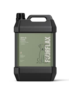 Fourflax Skin & Coat Support Supplement Oil for Dogs - 5 litre