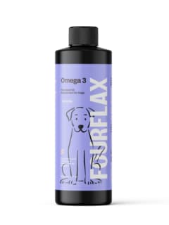 Fourflax Dog Omega-3 Flax Seed Oil Supplement - 500ml