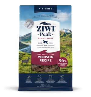 ZIWI Venison Air Dried Dog Food - 1kg