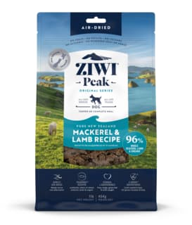 ZIWI Mackerel & Lamb Air Dried Dog Food - 454g