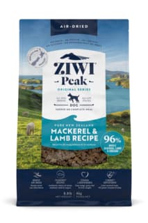 ZIWI Mackerel & Lamb Air Dried Dog Food - 4kg