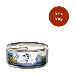 ZIWI Mackerel Wet Cat Food - 85g x 24