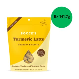 Bocce's Turmeric Latte Biscuits Dog Treats - 708.5g (5 x 141.7g Bags)