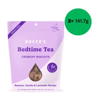 Bocce's Bedtime Tea Biscuits Dog Treats - 248.4g (2 x 141.7g Bags)