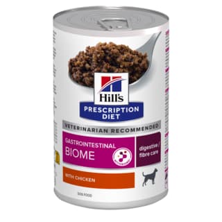 Hill's Prescription Diet Gastrointestinal Biome Digestive/Fibre Care Wet Dog Food - 370g