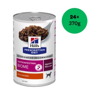 Hill's Prescription Diet Gastrointestinal Biome Digestive/Fibre Care Wet Dog Food - 370gx24