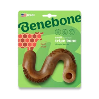 Benebone Tripe Bone Dog Chew Toy - Small
