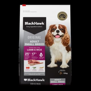 Black Hawk Original Adult Small Breed Lamb & Rice Dry Dog Food - 10kg