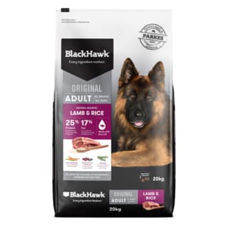 Black Hawk Original Adult Lamb & Rice Dry Dog Food - 20kg