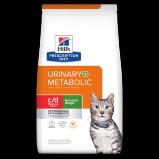 Hill's Prescription Diet c/d Metabolic + Urinary Stress Dry Cat Food - 2.88kg