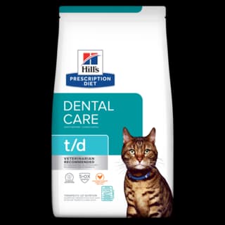 Hill's Prescription Diet t/d Dental Care Dry Cat Food - 1.5kg