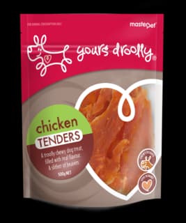 Yours Droolly Chicken Tenders Dog Treats - 100g