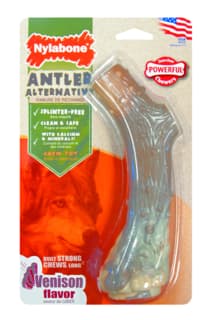 Nylabone Power Chew Antler Alternative Dog Chew Toy - Medium