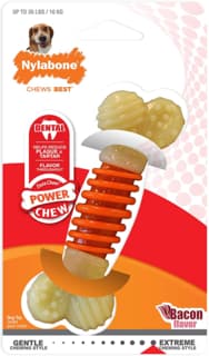 Nylabone Power Chew Dental Pro Action Bone Dog Chew Toy - Medium