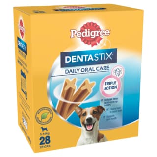 Pedigree Dentastix Daily Oral Care Small Dog Treats - 28 Pack