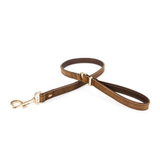EzyDog Oxford Leather Dog Lead - Brown